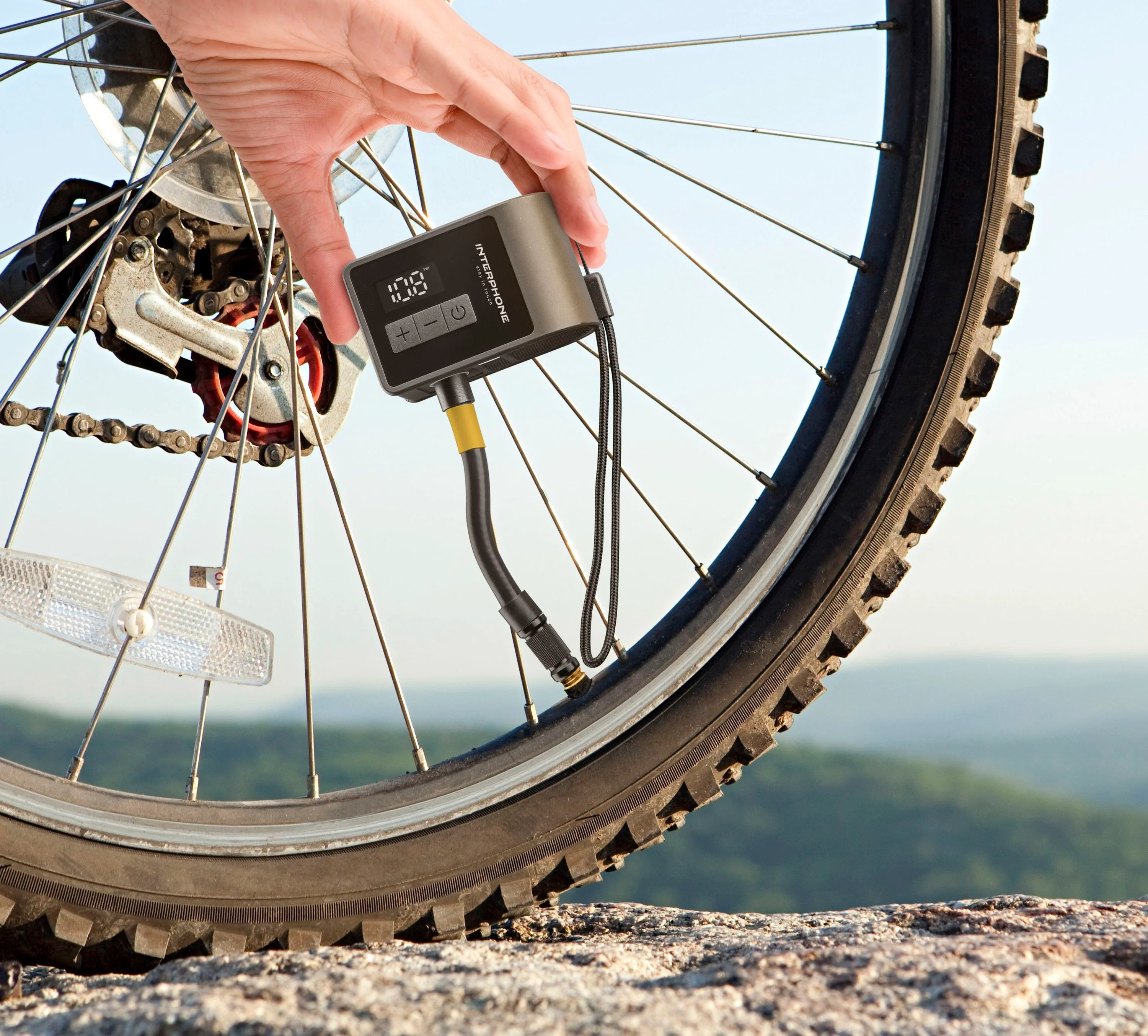 BIKE AIR PUMP - COMPRESSORE MINI PORTATILE PER BICI - Image 4